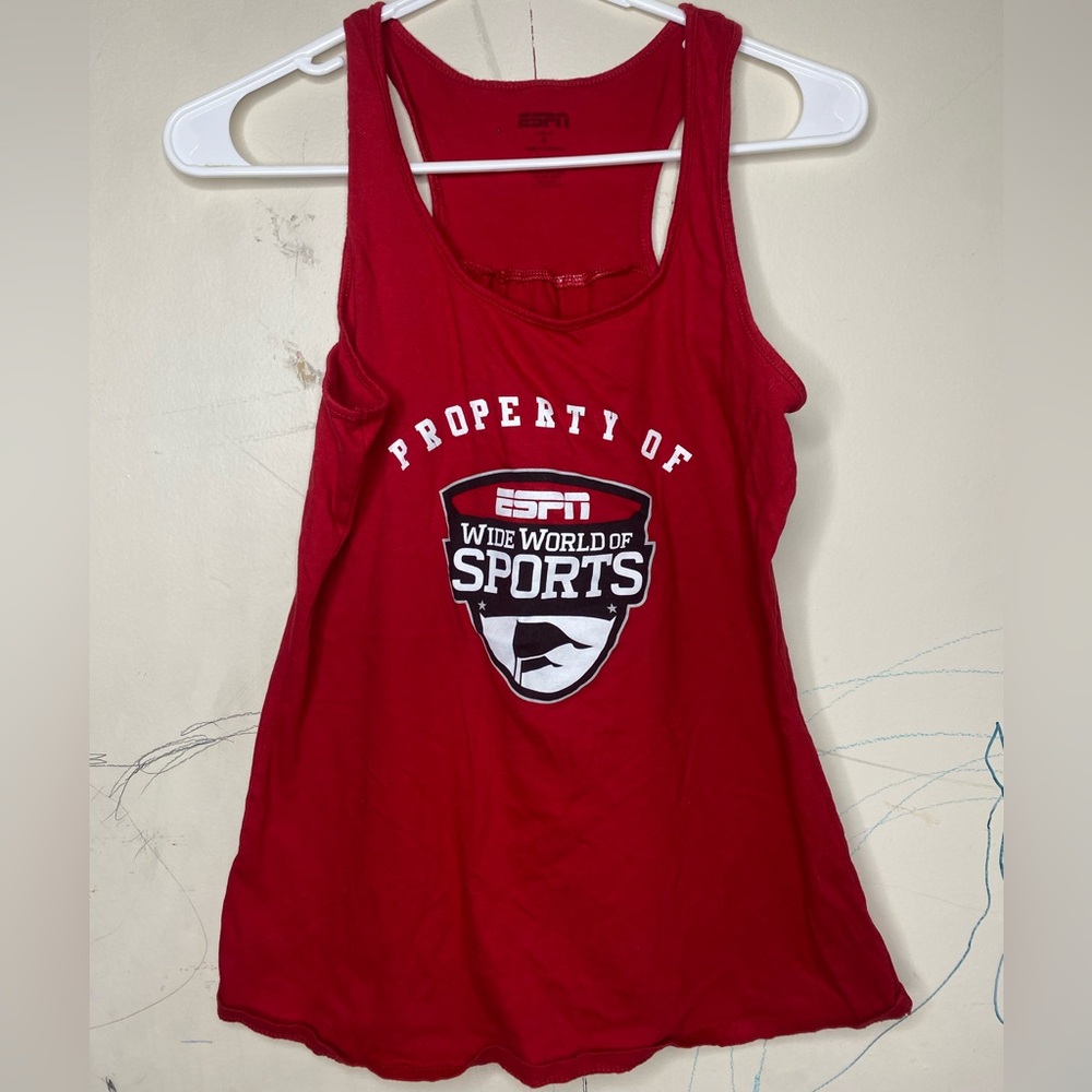 ESPN Red Women's Tank Top